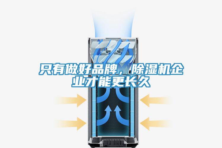 只有做好品牌，除濕機企業(yè)才能更長久